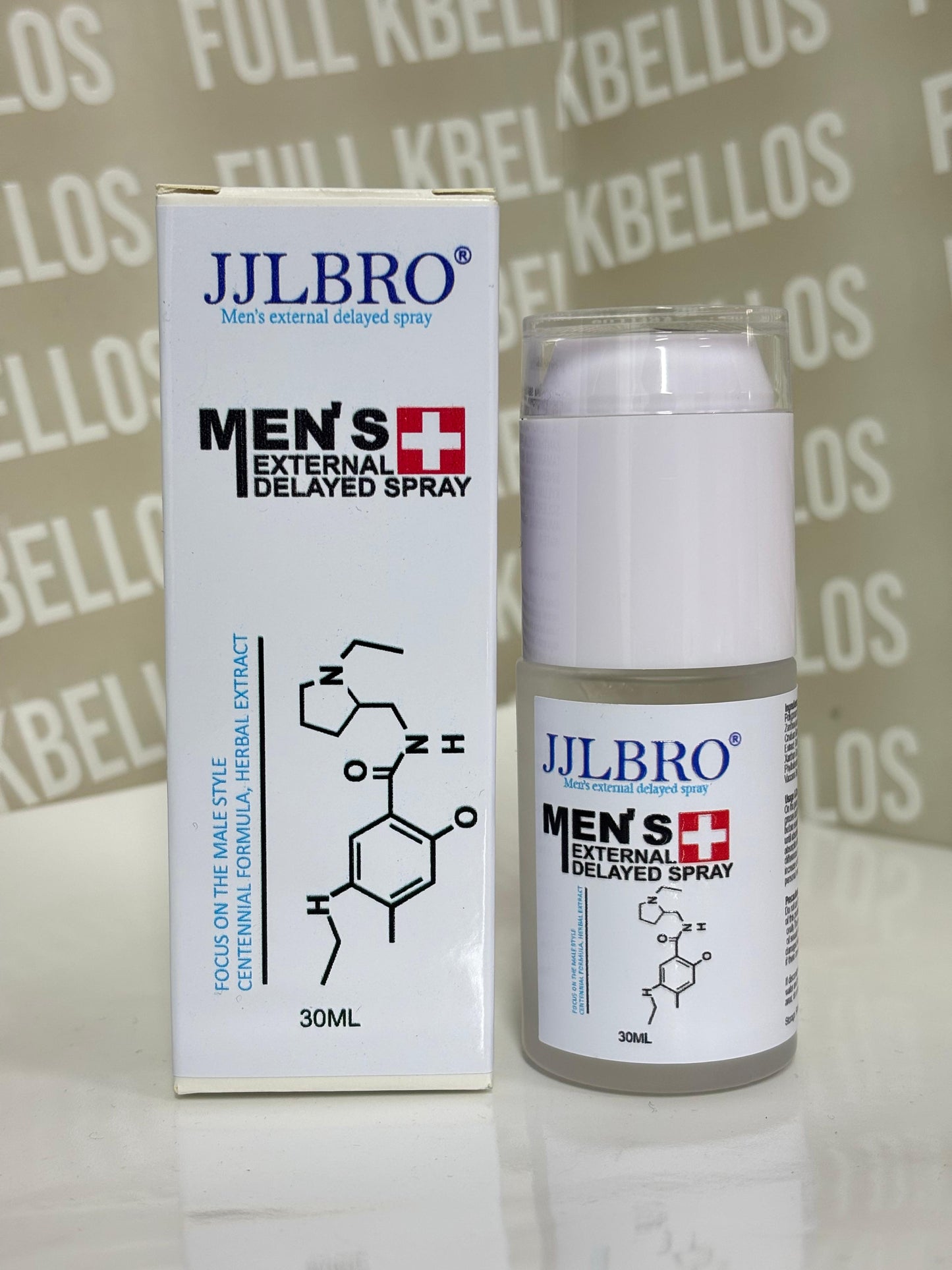 Jjlbro™️ Spray Retardante 30ml – Control Masculino de Larga Duración