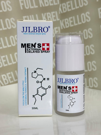 Jjlbro™️ Spray Retardante 30ml – Control Masculino de Larga Duración